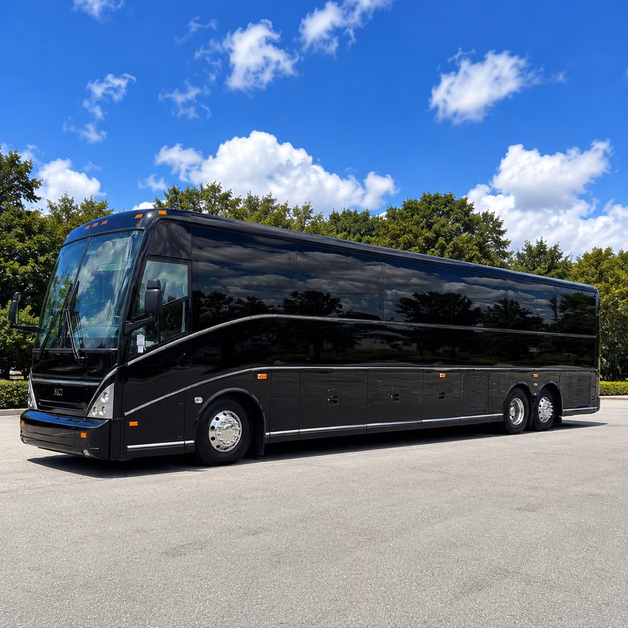 how distance and duration affect charter bus rental rates in kansas city